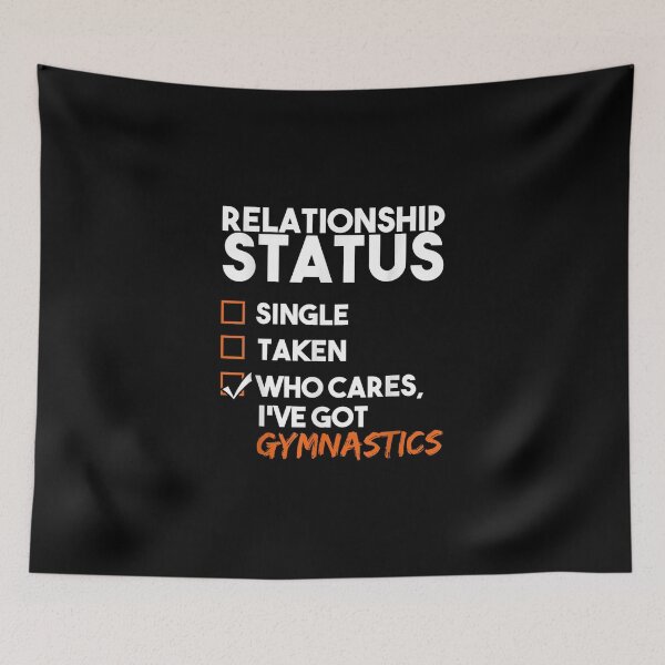 Item preview, Relationship Status I've Got Gymnastics Funny Sarcasm T-Shirt designed and sold by shop   luisant.