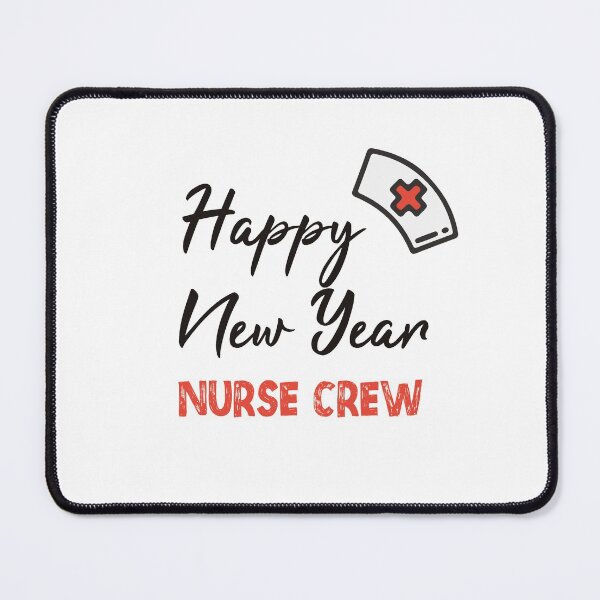 Item preview, Happy New Year With The Nurse Crew - Thank You designed and sold by SparrowLag.
