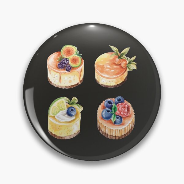 Item preview, Assorted Cheesecakes With Fruit Toppings designed and sold by Alicia Chee.