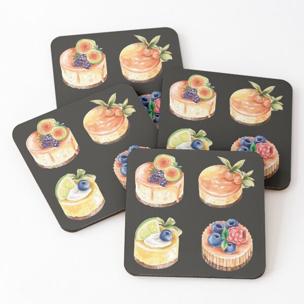 Item preview, Assorted Cheesecakes With Fruit Toppings designed and sold by Alicia Chee.