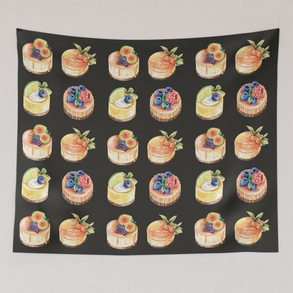 Item preview, Assorted Cheesecakes With Fruit Toppings designed and sold by Alicia Chee.