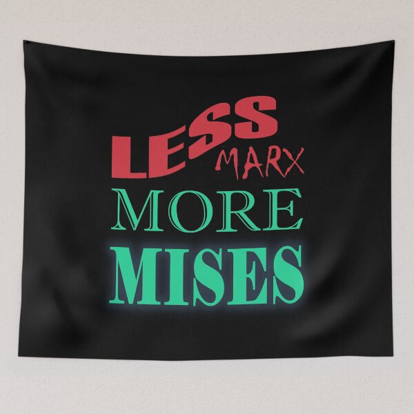 Item preview, Less Marx, more Mises designed and sold by Heloisa Facchin.