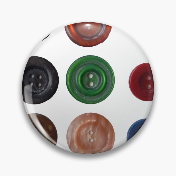 Item preview, Botones redondos multicolores designed and sold by architecturephd.