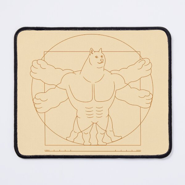Item preview, Vitruvian Swole Doge designed and sold by cyberlight.