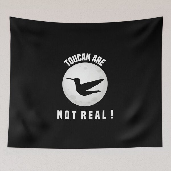 Item preview,  Toucan Are Not Real Funny Birds On The Moon designed and sold by medbdj.