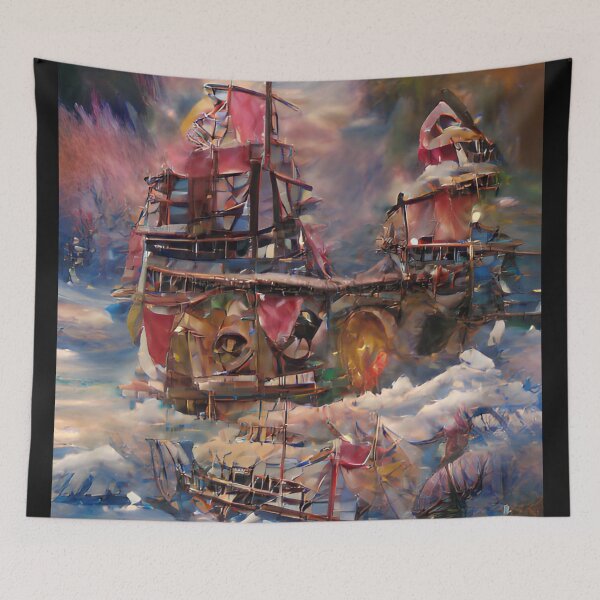 Item preview, Pirate Ship designed and sold by pinkyjainpan.