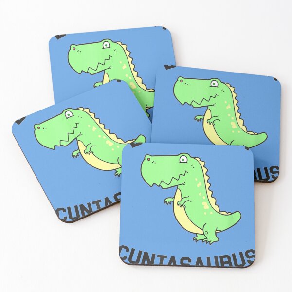 Item preview, Dont be a cuntasaurus Sticker designed and sold by steliosfagas.