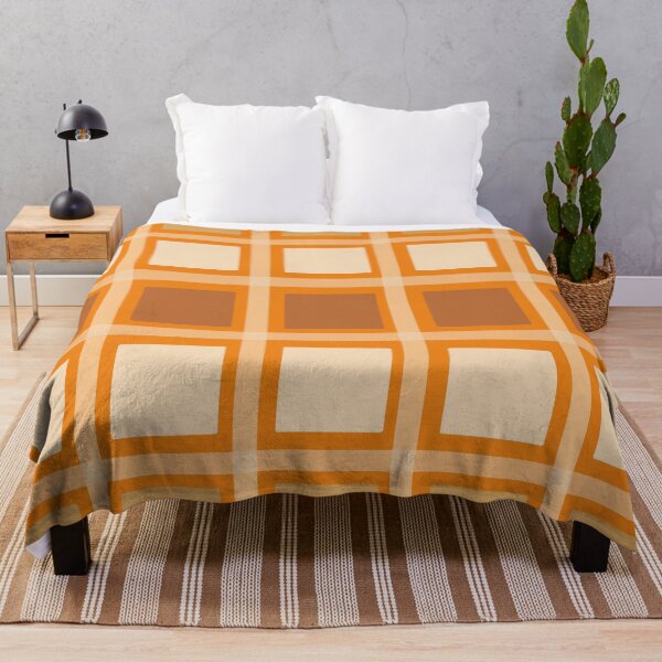 Item preview, Squares Pattern Design Throw Pillow  1 designed and sold by blueocan.