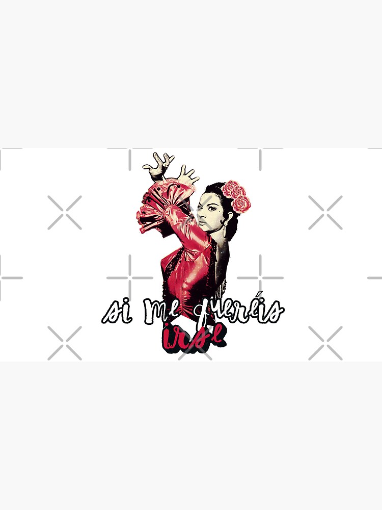 Imagen 7 de 7, Gorra con la obra Lola Flores Si me queréis irse, diseñada y vendida por danimota.