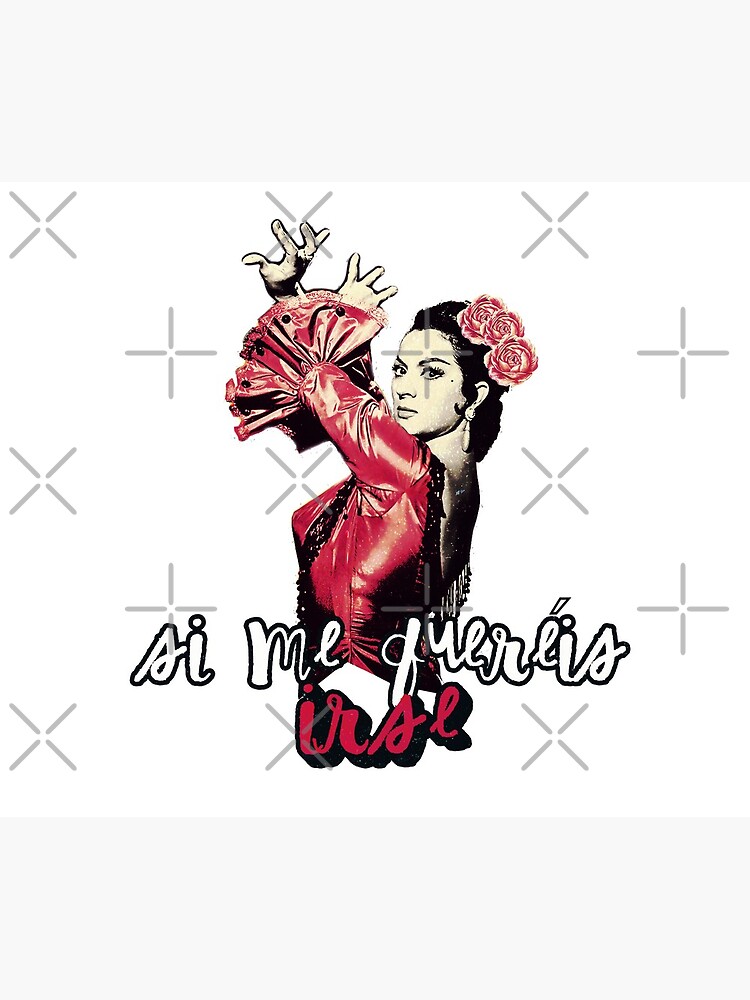 Imagen 5 de 5, Alfombrilla de ratón con la obra Lola Flores Si me queréis irse, diseñada y vendida por danimota.