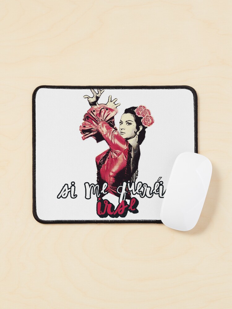Imagen 1 de 5, Alfombrilla de ratón con la obra Lola Flores Si me queréis irse, diseñada y vendida por danimota.