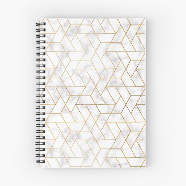 Item preview, Triangle mod gold marble white designed and sold by Milatoo.