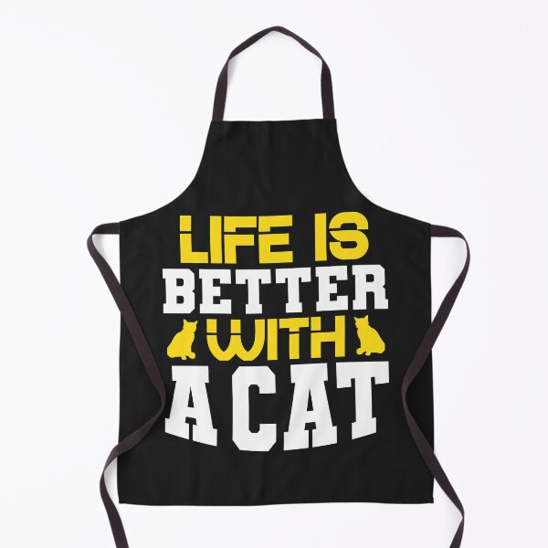 Item preview, LIFE IS BETTER WITH A CAT designed and sold by BLKHAS.