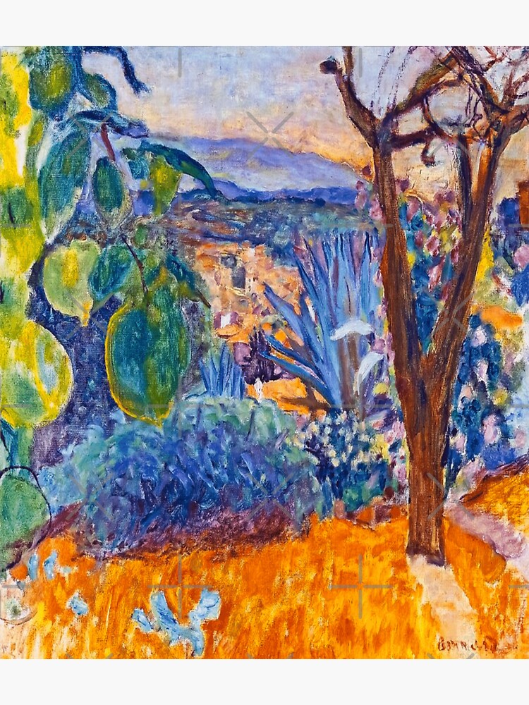 Pierre Bonnard - Landscape in the South (Le Cannet)