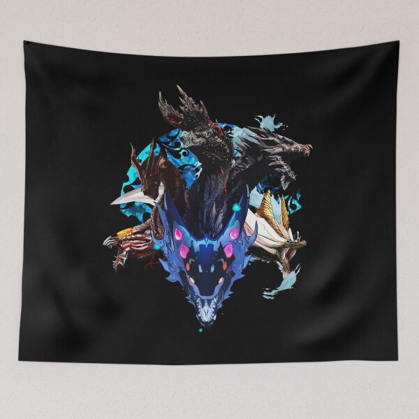 Item preview, Monster Hunter collage Elder Dragons designed and sold by Fantasyhaze.