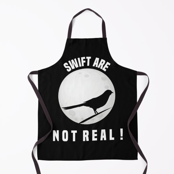 Item preview, Swift Are Not Real Funny Birds On The Moon designed and sold by medbdj.