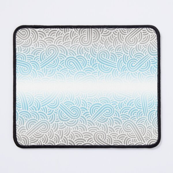 Item preview, Ombré demiboy colours and white swirls doodles designed and sold by savousepate.