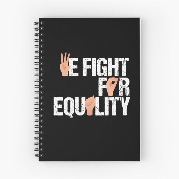 Item preview, We Fight For Equality Fighting For Deaf Rights Sign Language designed and sold by Urosek.