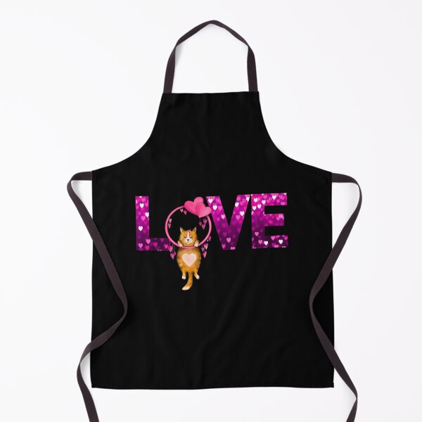 Item preview, LOVE Hanging Cat- Funny Vday Cat designed and sold by Wheeler-Styl3.