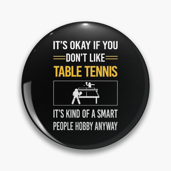 Item preview, Funny Smart People Table Tennis Ping Pong designed and sold by RandalDavis.