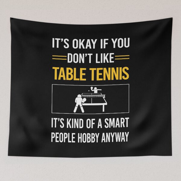Item preview, Funny Smart People Table Tennis Ping Pong designed and sold by RandalDavis.