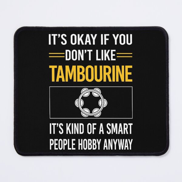 Item preview, Funny Smart People Tambourine designed and sold by RandalDavis.