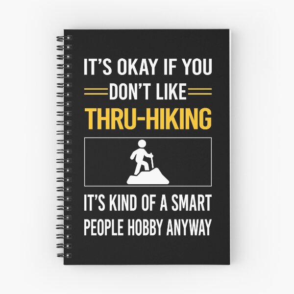 Item preview, Funny Smart People Thru-Hiking Thru Hiking Hike Hiker designed and sold by RandalDavis.