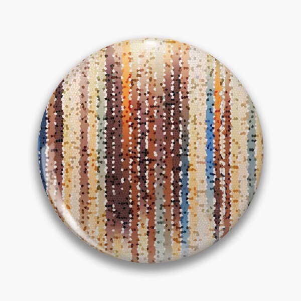 Artikelvorschau, Vertical stripes, colorful, white, blue, terracota entworfen und verkauft von Svitac.