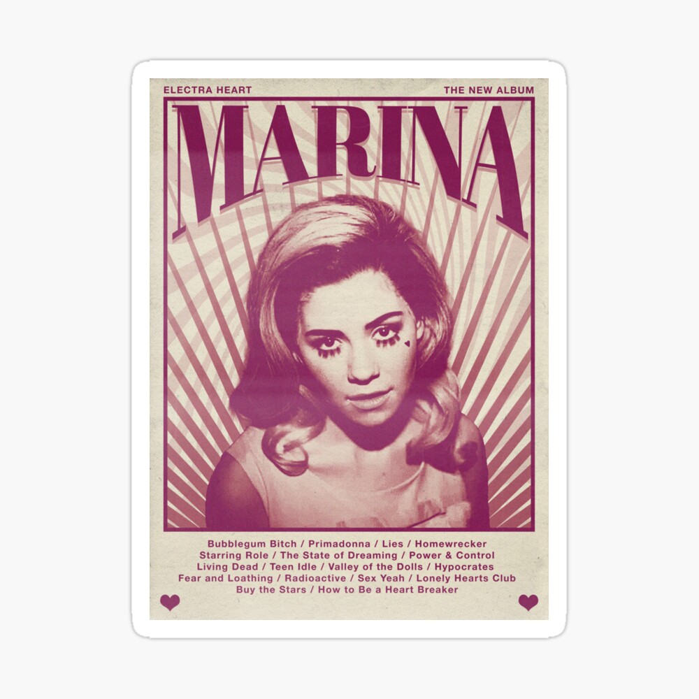 Marina Electra Heart Retro