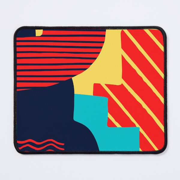 Item preview, RED AND BLUE ABSTRACT designed and sold by LaBelleMaison.