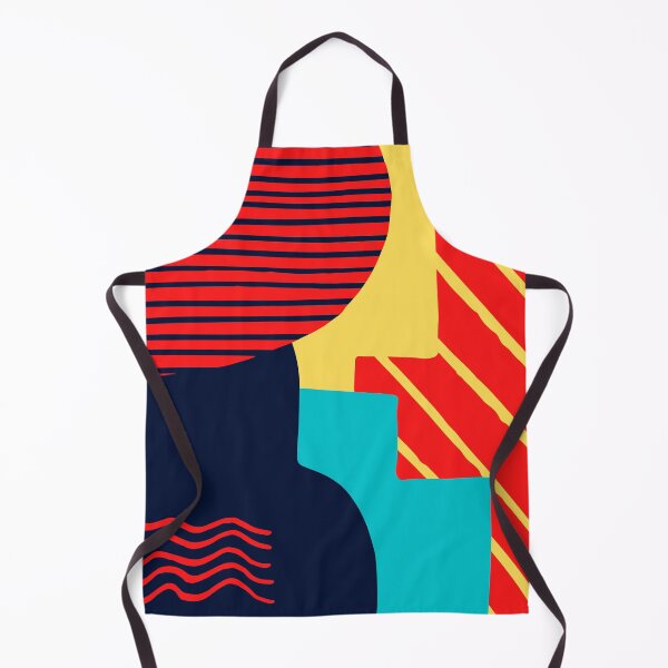Item preview, RED AND BLUE ABSTRACT designed and sold by LaBelleMaison.