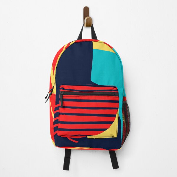 Item preview, RED AND BLUE ABSTRACT designed and sold by LaBelleMaison.