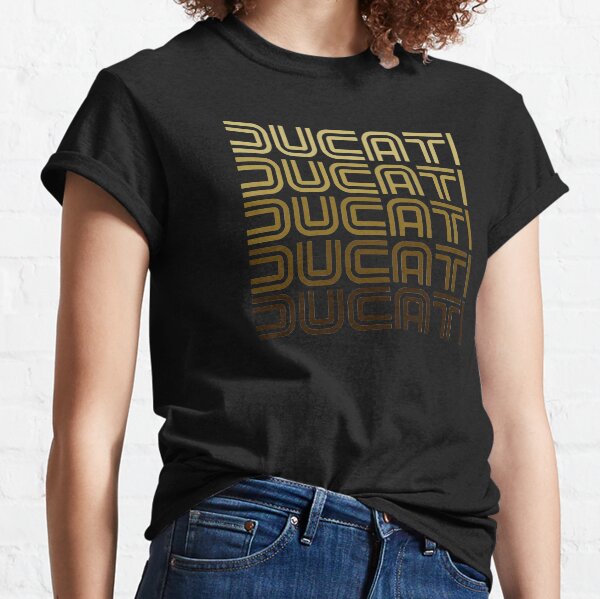 Ducati Motorcycles Italy Classic T-Shirt