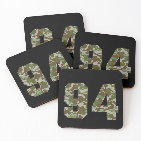 Item preview, Army Camo Number ninety-four Veteran Lucky Number 94 designed and sold by Urosek.