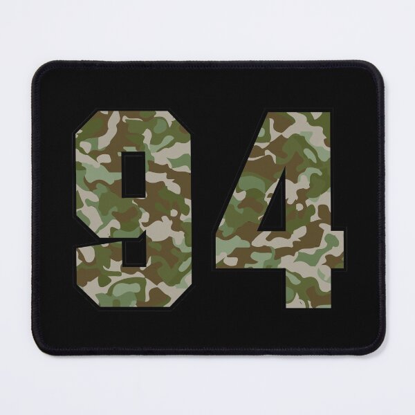 Item preview, Army Camo Number ninety-four Veteran Lucky Number 94 designed and sold by Urosek.
