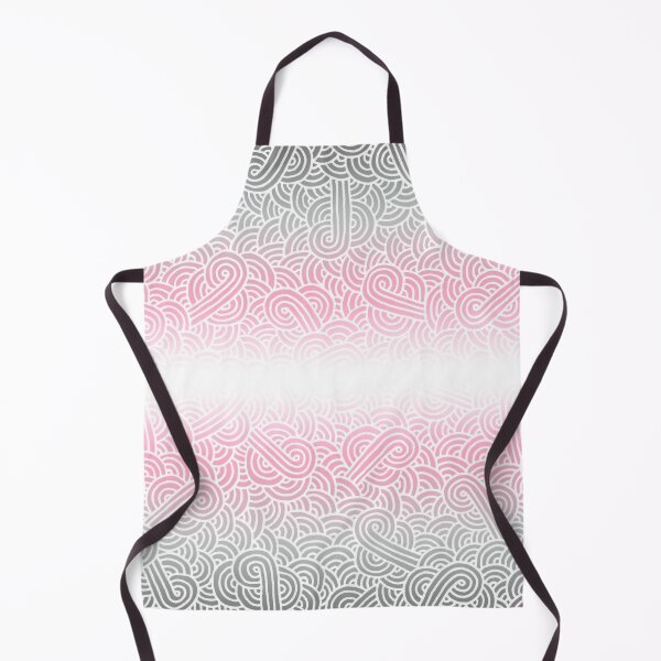 Item preview, Ombré demigirl colours and white swirls doodles designed and sold by savousepate.