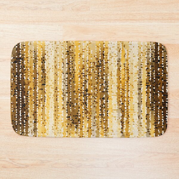 Artikelvorschau, Vertical stripes, mosaic, white, yellow, ochre entworfen und verkauft von Svitac.