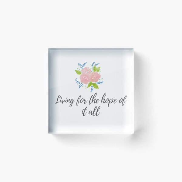 Item preview, Living for the hope of it all Taylor Swift August Lyrics designed and sold by Simi2020.