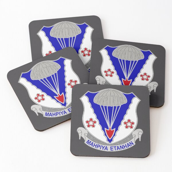 Item preview, 134th Infantry Regiment "Mahpiya Etanhan" (Airborne) Nebraska Army National Guard) designed and sold by wordwidesymbols.