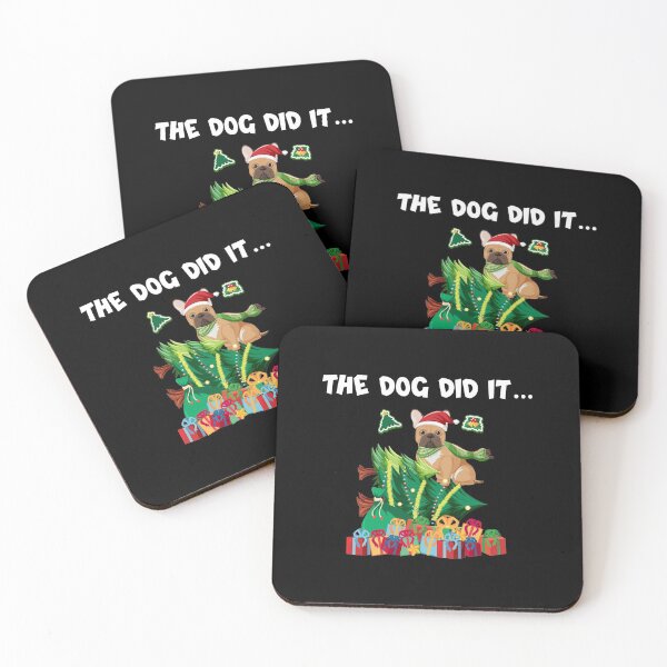 Item preview, Funny Dog Sayings The Dog Did It With Christmas designed and sold by magicos1.