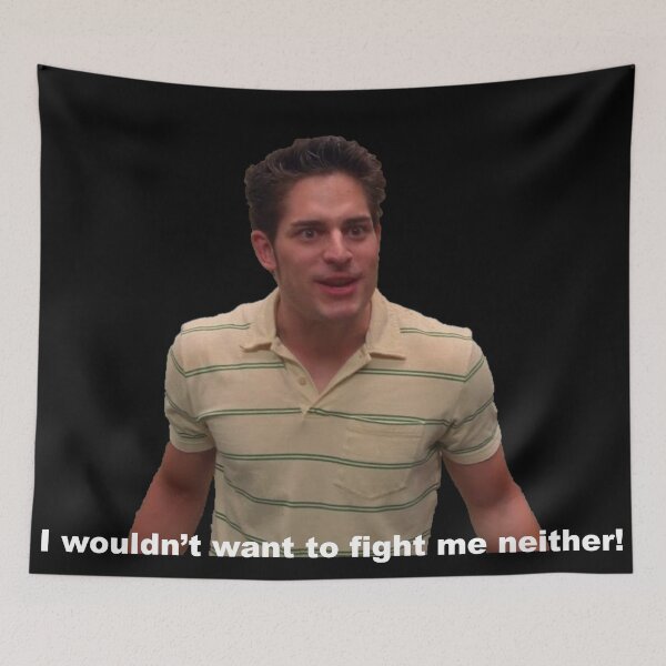 Item preview, I Wouldn’t Want To Fight Me Neither designed and sold by TheRedHood619.