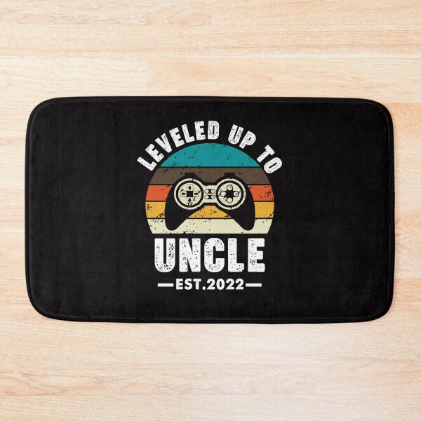 Item preview, leveled up to uncle est 2022 retro gamer design for baby reveal  designed and sold by Majesticoo.