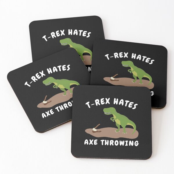Item preview, T-Rex hates axe throwing designed and sold by livegood.