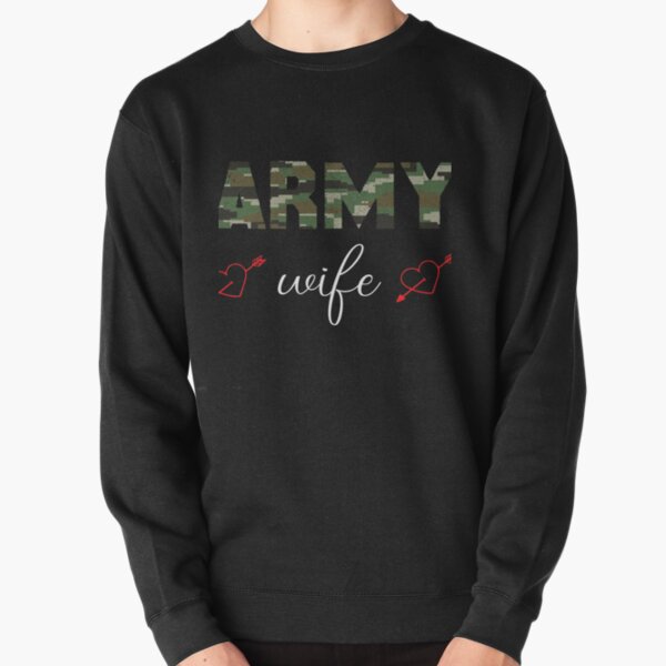 Army discount wife sweatshirt