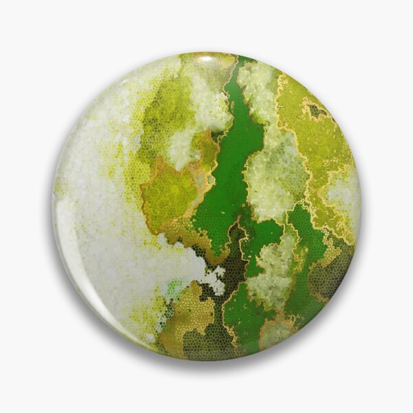 Artikelvorschau, Abstract, painting, vertical fields, white, gold, green entworfen und verkauft von Svitac.