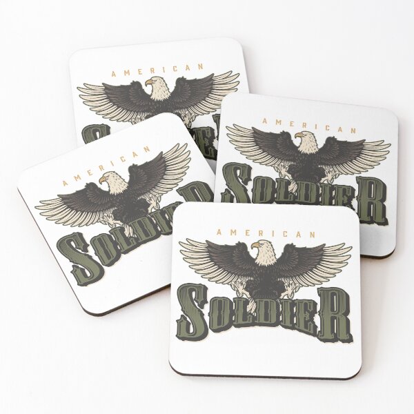 Artikelvorschau, T-Shirt-Design für amerikanische Soldaten entworfen und verkauft von TheTshirtClub.