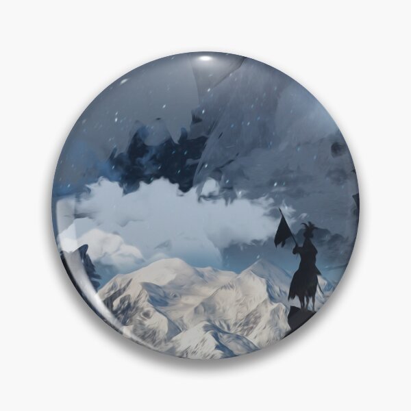Item preview, Fantasy mountain painting designed and sold by Zip-Zup.