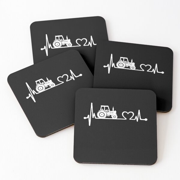 Item preview, Tractor Heartbeat - Tractor Lover Gift designed and sold by Creative Angel.