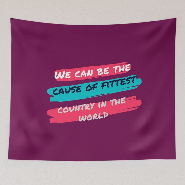 Item preview, Fittest country/Healthy lifestyle design designed and sold by H coholic.