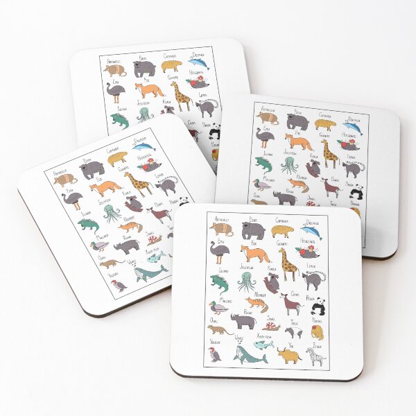 Item preview, Animal english alphabet designed and sold by SolArt88.